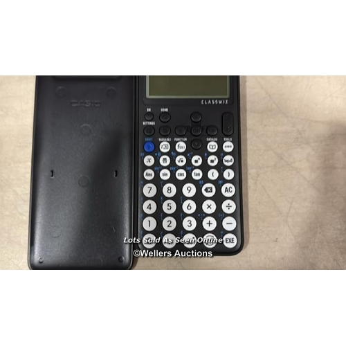 8319 - CASIO FX-83GTCW BLACK SCIENTIFIC CALCULATOR / MINIMAL SIGNS OF USE/ SEE IMAGES