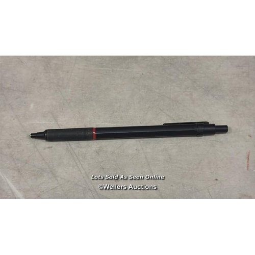 8330 - ROTRING RAPID PRO RETRACTABLE BALLPOINT TECHNICAL DRAWING PEN | MEDIUM POINT | BLUE INK | BLACK FULL... 