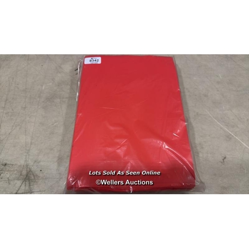 8342 - Q-CONNECT BRIGHT RED COLOURED A4 COPIER PAPER 80GSM REAM (PACK OF 500) KF01427 / MINIMAL SIGNS OF US... 