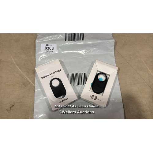 8363 - SAMSUNG GALAXY SMARTTAG2 BLUETOOTH TRACKER (1 PACK), COMPASS VIEW AR, FIND LOST MODE, BLACK / MINIMA... 