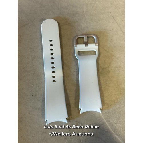 8394 - SAMSUNG GALAXY OFFICIAL SPORT BAND (S/M) FOR GALAXY WATCH, CREAM / MINIMAL SIGNS OF USE/ SEE IMAGES