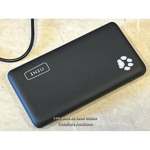 8398 - INIU POWER BANK, PORTABLE CHARGER 10000MAH SLIMMEST & LIGHTEST HIGH-SPEED USB C INPUT & OUTPUT, POWE... 