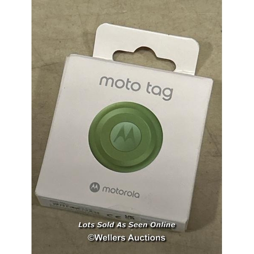 8401 - MOTOROLA SMART TAG JADE GREEN, UP TO 1 YEAR BATTERY LIFE, WATER RESISTANT UP TO 1 M DEEP, ULTRA WIDE... 