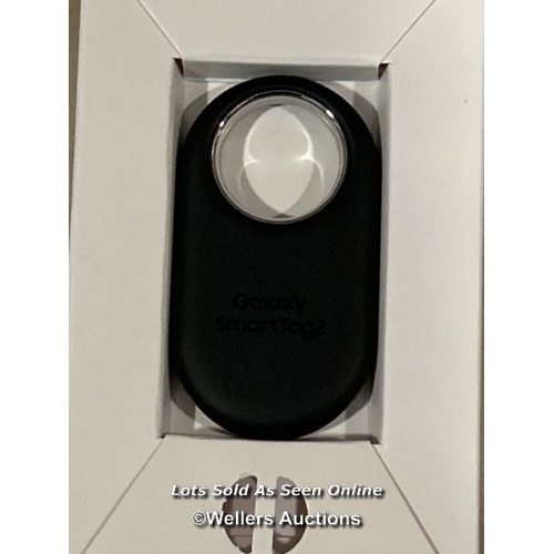 8402 - SAMSUNG GALAXY SMARTTAG2 BLUETOOTH TRACKER (1 PACK), COMPASS VIEW AR, FIND LOST MODE, BLACK / MINIMA... 