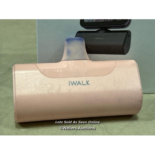 8414 - IWALK MINI PORTABLE CHARGER 4500MAH,USB-C 20W POWER BANK WITH FAST CHARGING,COMPATIBLE WITH IPHONE 1... 