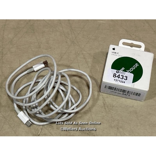 8433 - APPLE 240W USB-C CHARGE CABLE (2M)  / SIGNS OF USE / SEE IMAGES