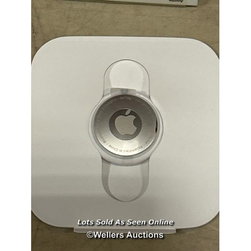 8449 - APPLE AIRTAG. TRACK YOUR KEYS, WALLET, LUGGAGE, BACKPACK. REPLACEABLE BATTERY. WATER-RESISTANT. ONE-... 