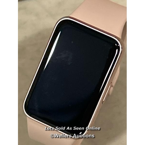 8475 - SAMSUNG GALAXY FIT3, SMART WATCH, FITNESS TRACKER, HEALTH MONITORING, PINK GOLD, 3 YEAR MANUFACTURER... 