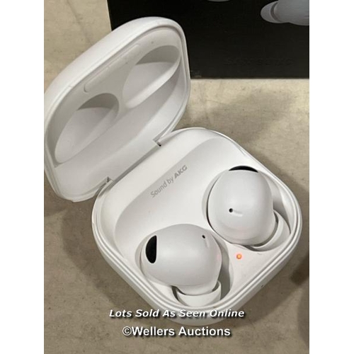 8487 - SAMSUNG GALAXY BUDS2 PRO IN EAR WIRELESS EARPHONES, 2 YEAR EXTENDED MANUFACTURER WARRANTY, WHITE (UK... 