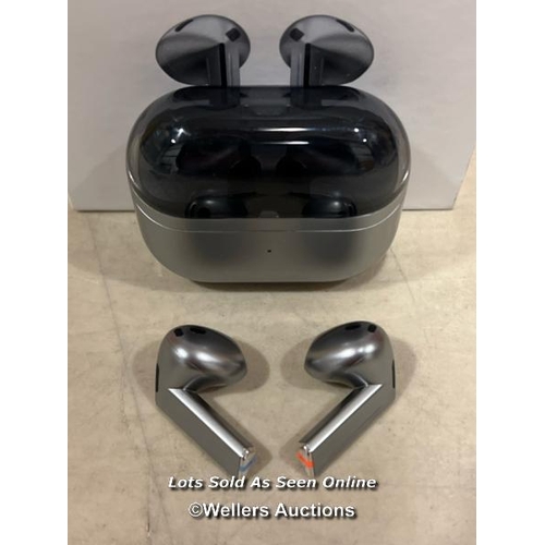 8490 - SAMSUNG GALAXY BUDS3 GREY WITH GALAXY AI, WIRELESS EARBUDS, NOISE CANCELLING, BLUETOOTH, 360 AUDIO, ... 