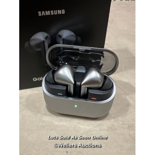 8491 - SAMSUNG GALAXY BUDS3 PRO GREY WITH GALAXY AI, WIRELESS EARBUDS, NOISE CANCELLING, BLUETOOTH, 360 AUD... 