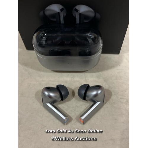 8491 - SAMSUNG GALAXY BUDS3 PRO GREY WITH GALAXY AI, WIRELESS EARBUDS, NOISE CANCELLING, BLUETOOTH, 360 AUD... 