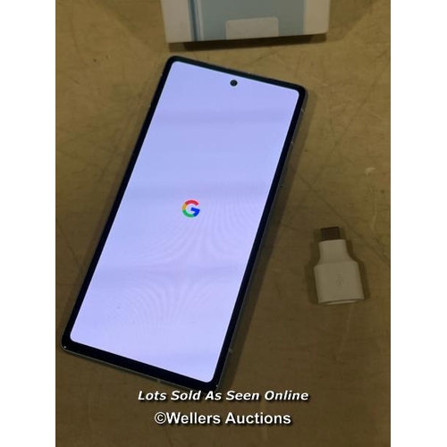 8508 - GOOGLE PIXEL 7A UNLOCKED ANDROID 5G SMARTPHONE WITH WIDE-ANGLE LENS AND 24-HOUR BATTERY - SEA (AMAZO... 