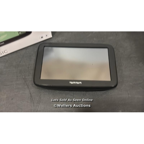 8001 - TOMTOM CAR SAT NAV GO CLASSIC, 5 INCH, WITH TRAFFIC CONGESTION AND SPEED CAM ALERT TRIAL THANKS TO T... 