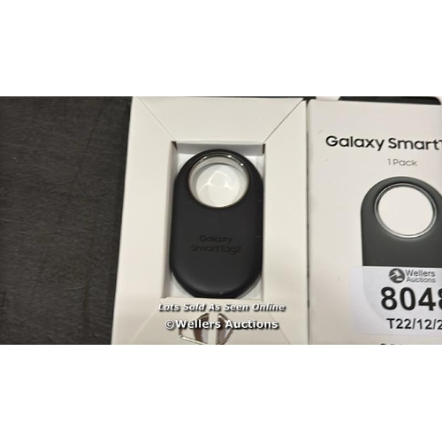 8048 - SAMSUNG GALAXY SMARTTAG2 BLUETOOTH TRACKER (1 PACK), COMPASS VIEW AR, FIND LOST MODE, BLACK / MINIMA... 