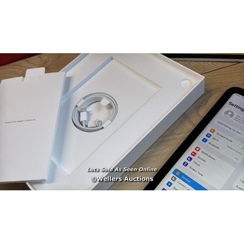 8188 - APPLE IPAD 10TH GEN, 10.9 INCH, WIFI, 64GB IN SILVER, MCM74NF/A / APPEARS TO BE IN 