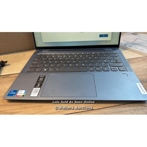 8189 - LENOVO IDEAPAD FLEX 5, INTEL CORE I5, 16GB RAM, 512GB SSD, 14 INCH CONVERTIBLE 2 IN 1 LAPTOP, 82Y000... 