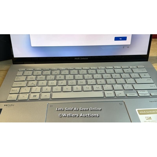 8190 - ASUS ZENBOOK / INTEL CORE I9-13900H PROCESSOR / INTEL IRIS XE GRAPHICS / 16GB RAM / 1TB SSD / 14 INC... 