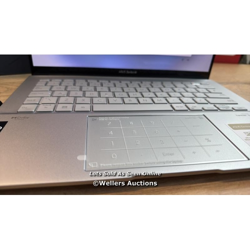 8191 - ASUS ZENBOOK / INTEL CORE I9-13900H PROCESSOR / INTEL IRIS XE GRAPHICS / 16GB RAM / 1TB SSD / 14 INC... 