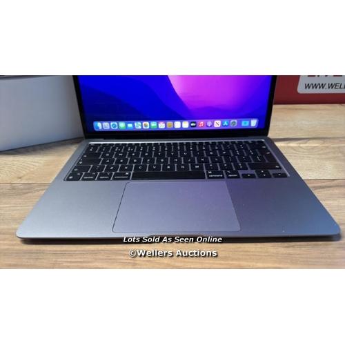 8193 - APPLE MACBOOK AIR 2020 / APPLE M1 CHIP, 8-CORE CPU WITH 4 PERFORMANCE CORES AND 4 EFFICIENCY CORES /... 