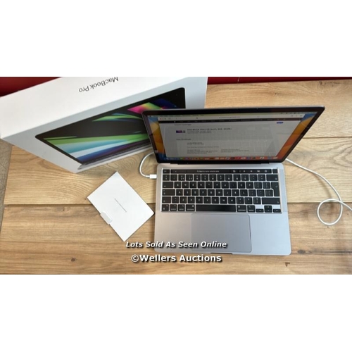 8196 - APPLE MACBOOK PRO 2022 / APPLE M2 CHIP / 8GB RAM / 256GB SSD / 13.3 INCH / SPACE GREY / MNEH3B/A / A... 