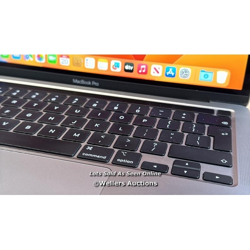 8196 - APPLE MACBOOK PRO 2022 / APPLE M2 CHIP / 8GB RAM / 256GB SSD / 13.3 INCH / SPACE GREY / MNEH3B/A / A... 