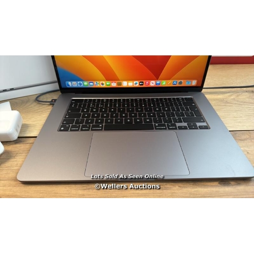 8197 - APPLE MACBOOK AIR 2023 / APPLE M2 CHIP / 8GB RAM / 512GB SSD / 8 CORE CPU & 10 CORE GPU / 15.3 INCH ... 