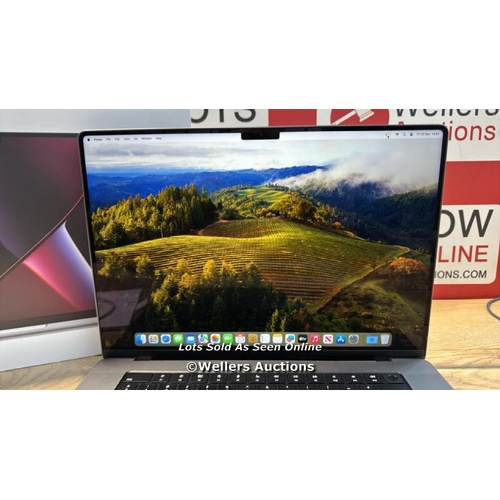 8199 - APPLE MACBOOK PRO, APPLE M2 PRO CHIP 12-CORE CPU, 19-CORE GPU, 16GB RAM, 512GB SSD, 16 INCH IN SPACE... 