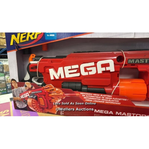 8200 - NERF N-STRIKE MEGA MASTODON MOTORIZED MEGA BLASTER WITH 72 DARTS / BRAND NEW / P2