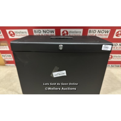 CATHEDRAL PRODUCTS A4+ (FOOLSCAP) STEEL FILE BOX WITH STARTER PACK OF 5 ...