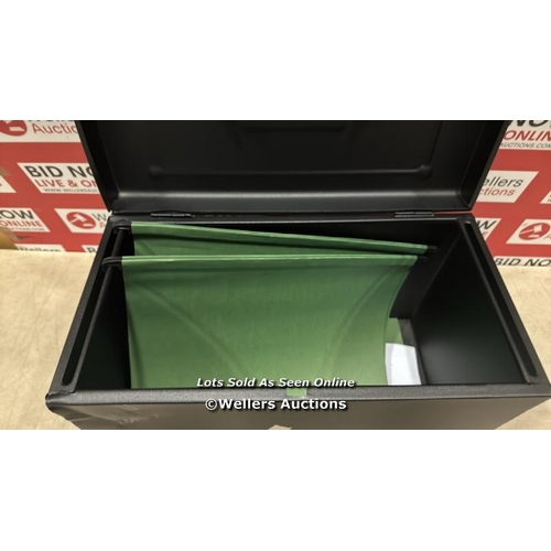 CATHEDRAL PRODUCTS A4+ (FOOLSCAP) STEEL FILE BOX WITH STARTER PACK OF 5 ...