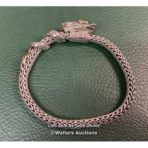 9514 - JOHN HARDY DRAGON SILVER BRACELET