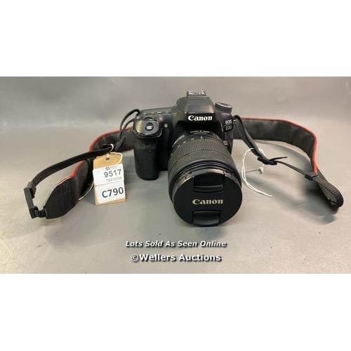 9517 - CANON CAMERA EFS 18-135MM/ SN: 123021003025