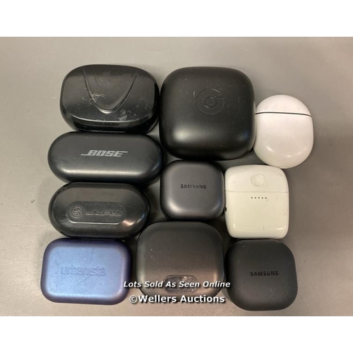 9567 - CHARGING EARBUDS CASE X10 (CASES ONLY)