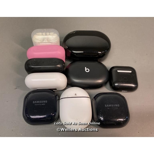 9571 - CHARGING EARBUDS CASE X10 (CASES ONLY)