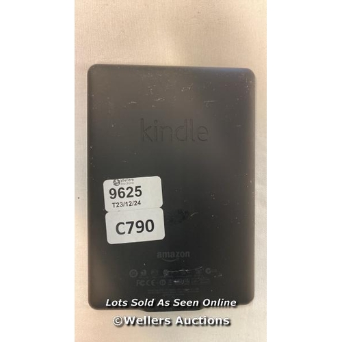 9625 - AMAZON KINDLE/ MODEL EY21/ BLACK