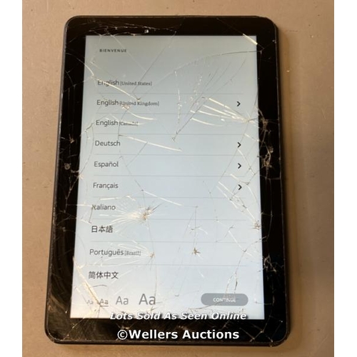 9718 - AMAZON TABLET/SCREEN BROKERN AND 3 CORNER DAMAGE