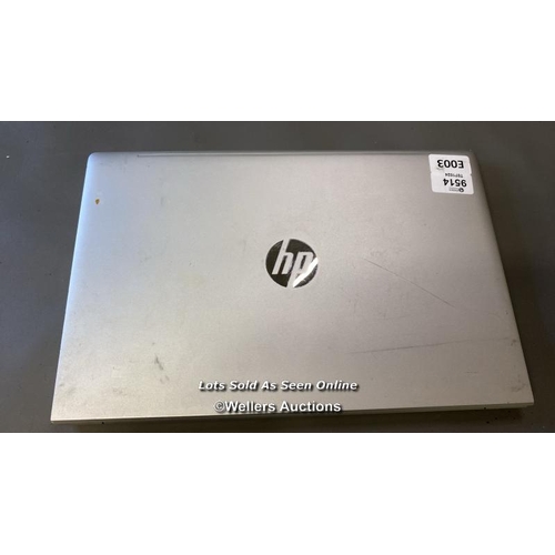 5191 - HP PROBOOK 455 G8 / RMN: HSN-Q31C-5 / S.N: #5CD137HWDZ / POWERS UP