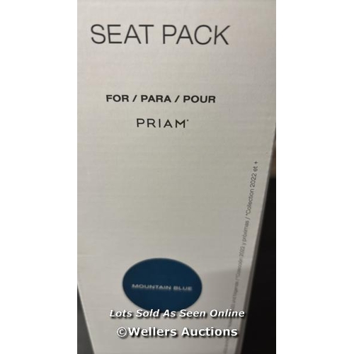 442 - CYBEX PRIAM SEAT PACK MOUNTAIN BLUE / NEW OPEN BOX