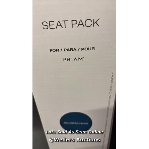 443 - CYBEX PRIAM SEAT PACK MOUNTAIN BLUE / NEW OPEN BOX