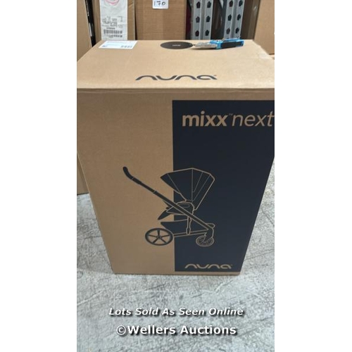 183 - RRP: 660 NUNA MIXX NEXT PUSHCHAIR OS CAVIAR / NEW AND SEALED / COLLECTION FROM DARTFORD