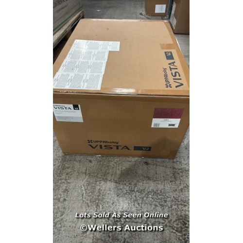 189 - RRP: 849 UPPABABY VISTA V2 SET LUCY ROSEWOOD MELANGE / NEW AND SEALED / COLLECTION FROM DARTFORD