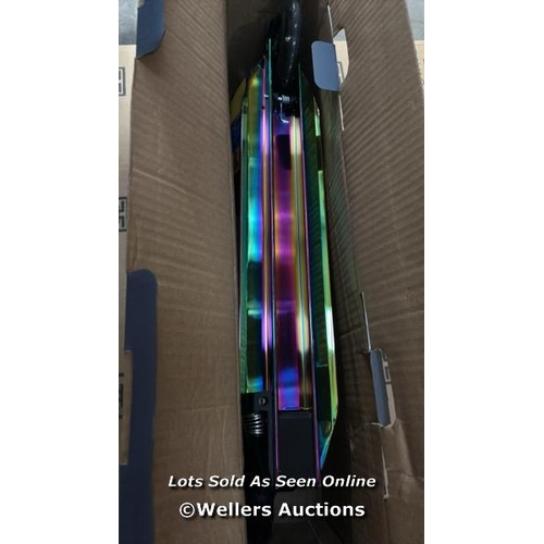 1027 - MICRO SPRITE LED NEOCHROME SCOOTER, APPEARS NEW OPEN BOX / LOCATED IN DARTFORD