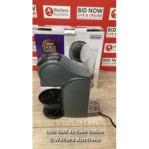 2055 - DE'LONGHI DOLCE GUSTO GENIO S PLUS COFFEE MACHINE, EDG315.B / APPEARS NEW / MISSING WATER CONTAINER ... 