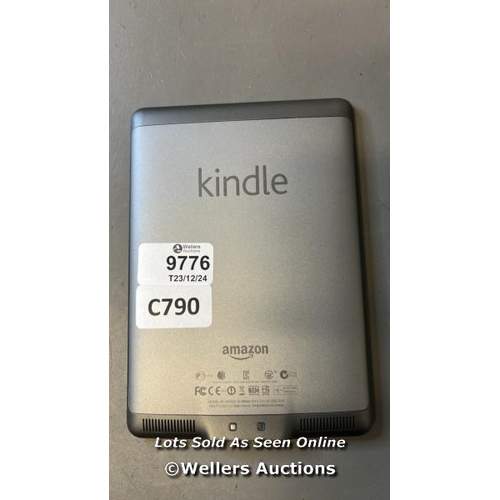 9776 - AMAZON KINDLE MODEL : D01200