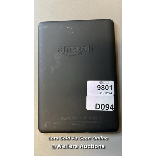 9801 - AMAZON KINDLE MODEL: PQ94WIF