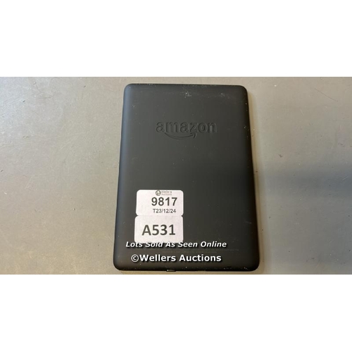 9817 - AMAZON KINDLE/MODEL: PQ94WIF