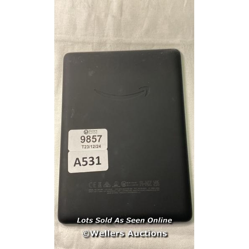 9857 - AMAZON KINDLE/MODEL: M2L3EK