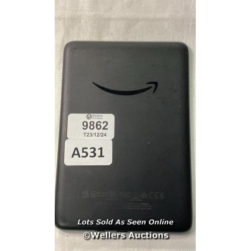 9862 - AMAZON KINDLE/MODEL: C2V2L3