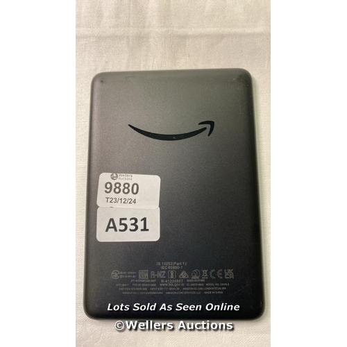 9880 - AMAZON KINDLE/MODEL: C2V2L3